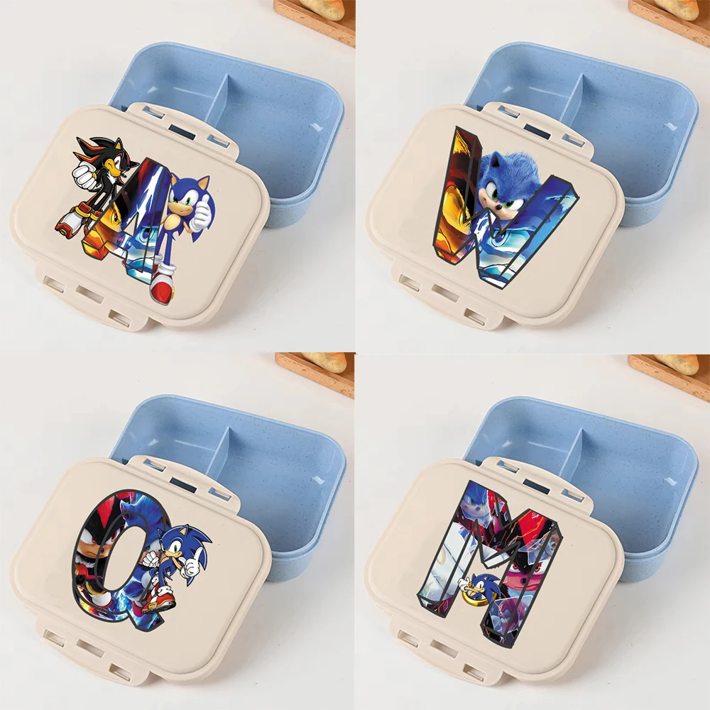Bento Box - Sonic The Hedgehog Lunch Boxes Letter