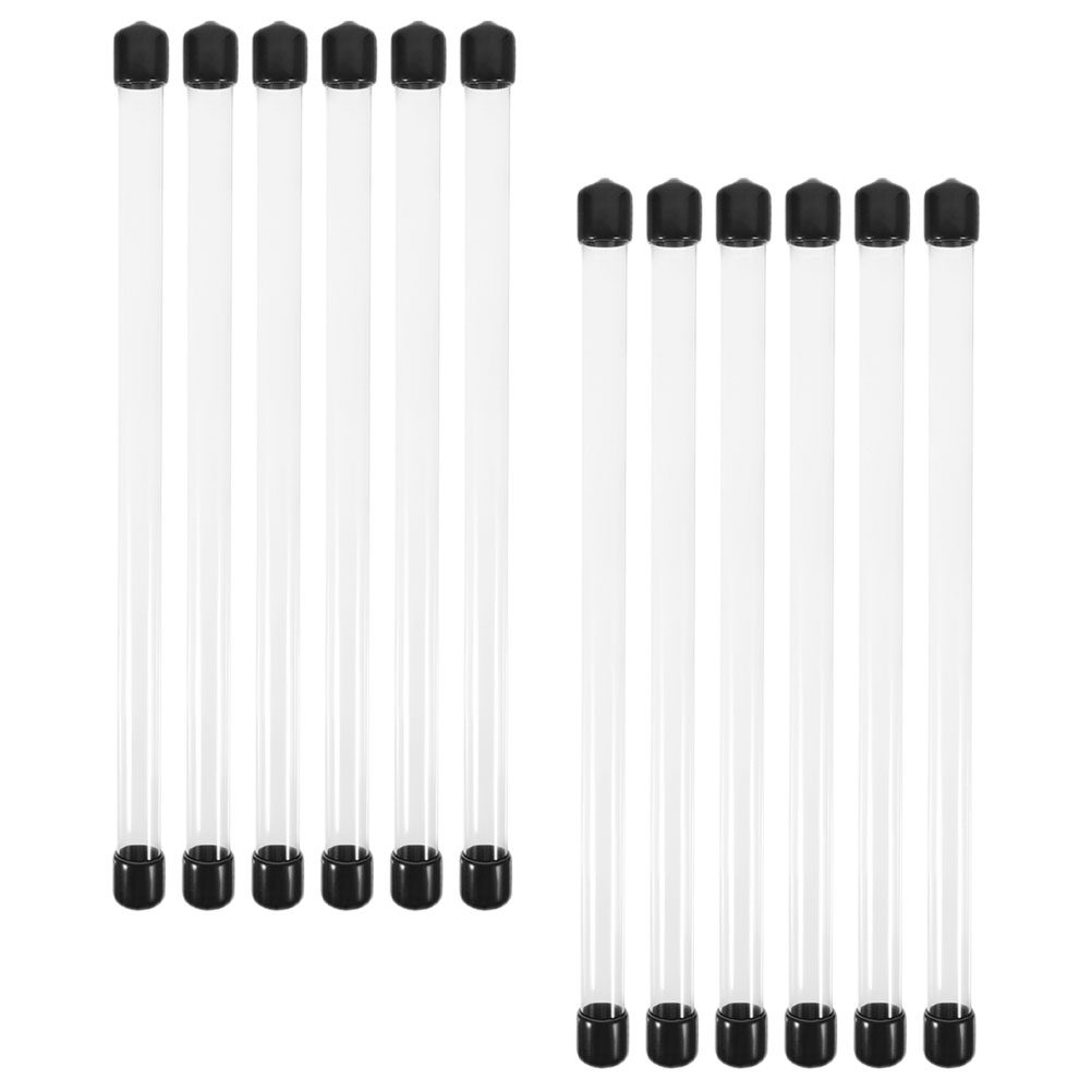 Incense Holder - 12pcs Lightweight Transparent Acrylic Incense Stick
