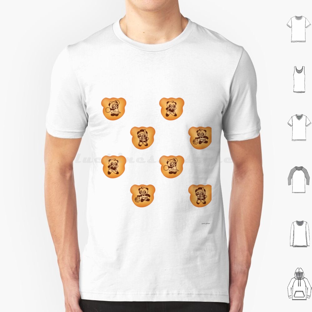 Japanese Snacks - Hello Panda Biscuits T Shirt 6xl
