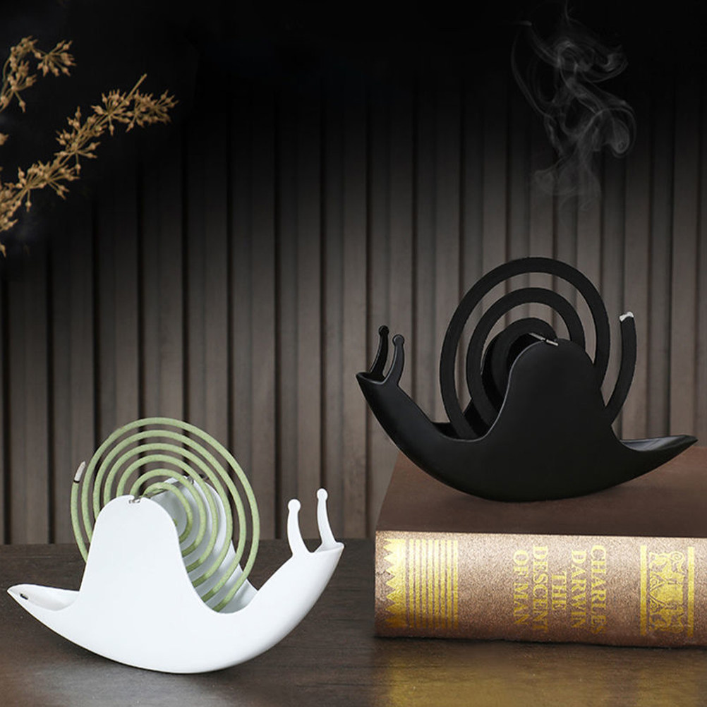 Snail Design Incense Coil Hold - Incense Holder 评论和价格