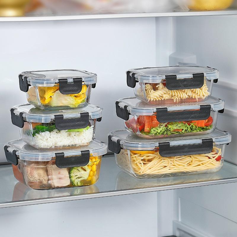 Leak Proof Glass Food Storage  - Bento Box 评论和价格