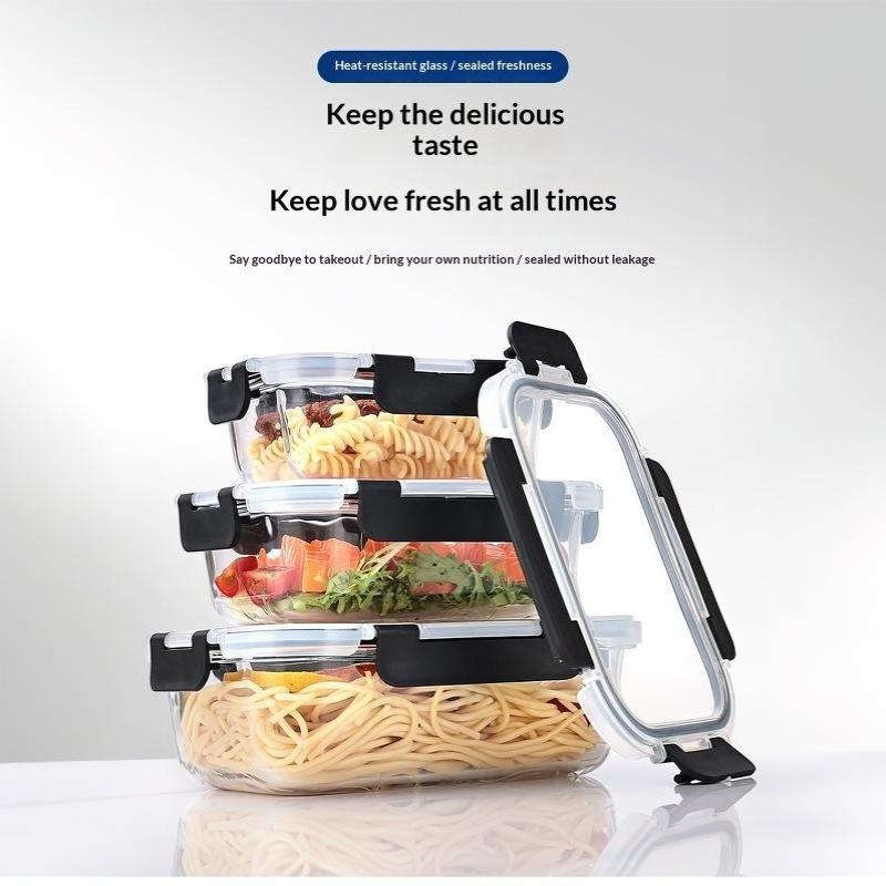 Leak Proof Glass Food Storage  - Bento Box 评论和价格