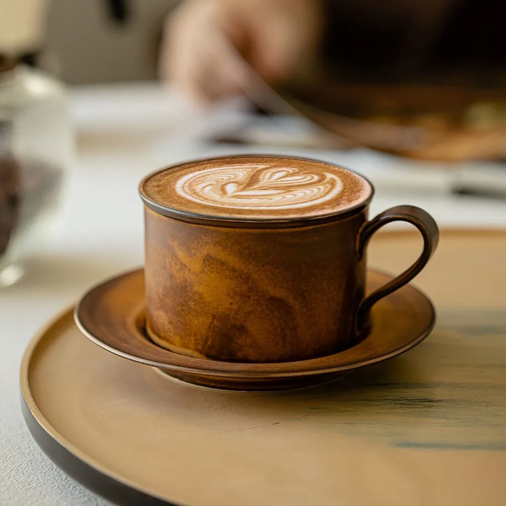 Japanese Retro Coffee Cup and  - Japanese Pottery 评论和价格