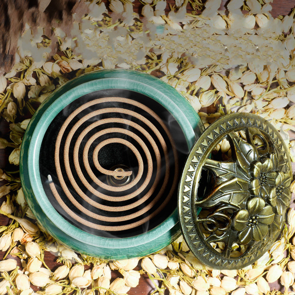 10Pcs Fireproof Burner Insulat - Incense Holder 评论和价格