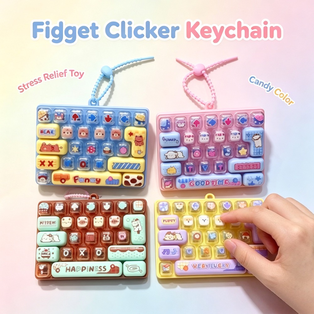 Candy Color Fidget Keycap Clic - Japanese Snacks 评论和价格