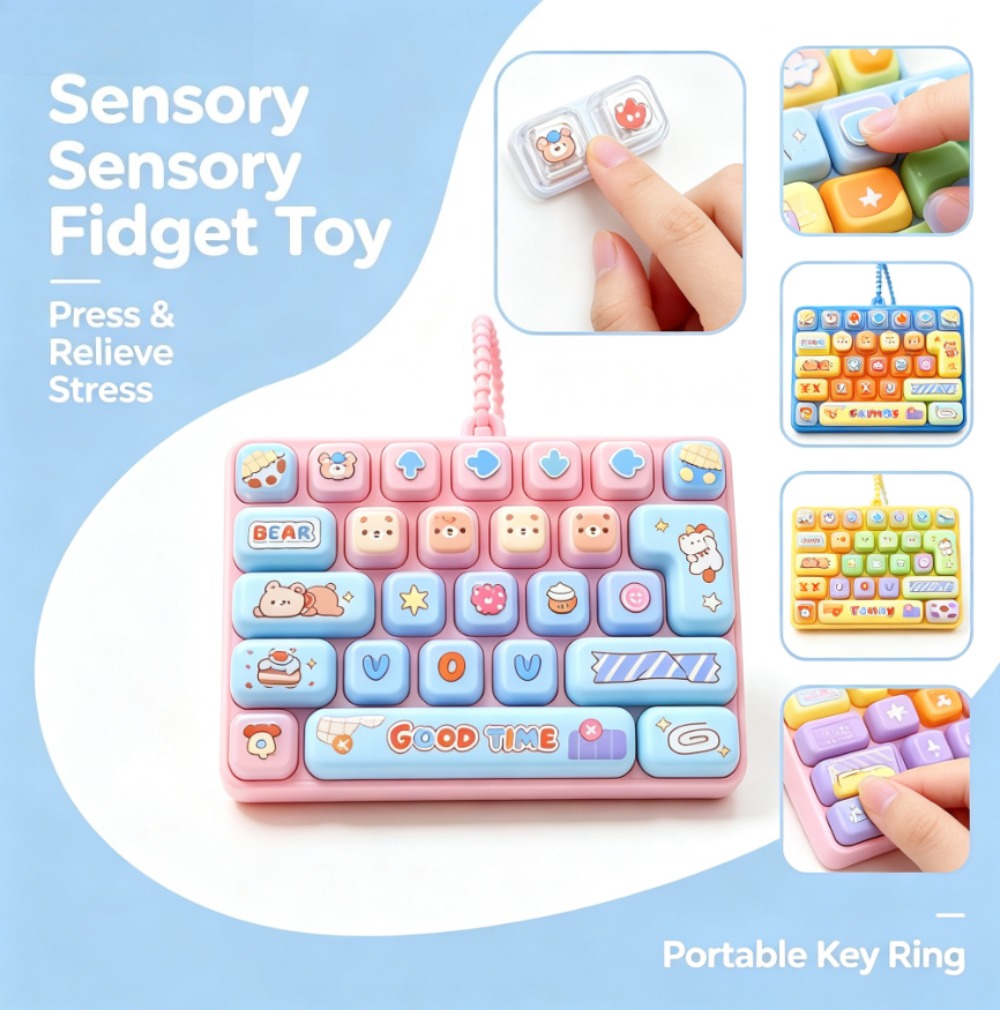 Candy Color Fidget Keycap Clic - Japanese Snacks 评论和价格