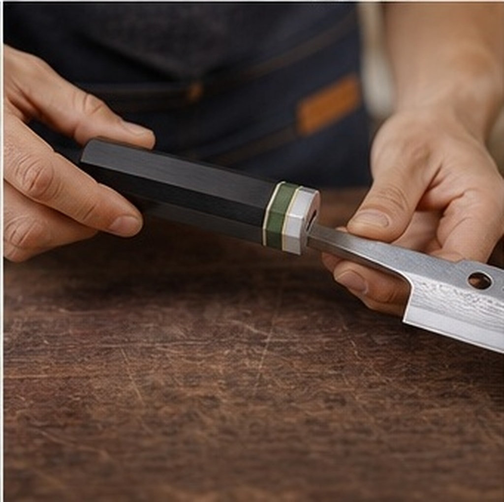Octagonal Ebony Wood Kitchen K - Japanese Knife 评论和价格