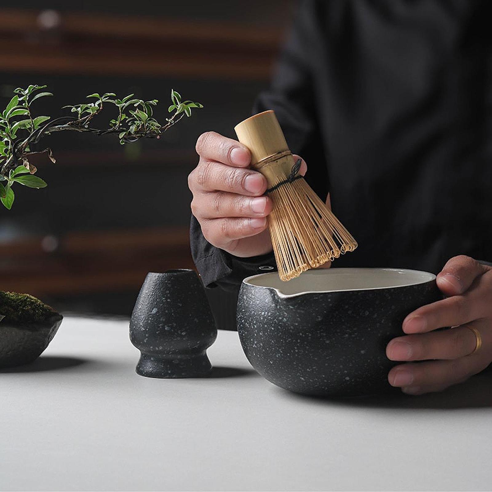 Handmade Ceramic Matcha Bowl C - Japanese Pottery 评论和价格