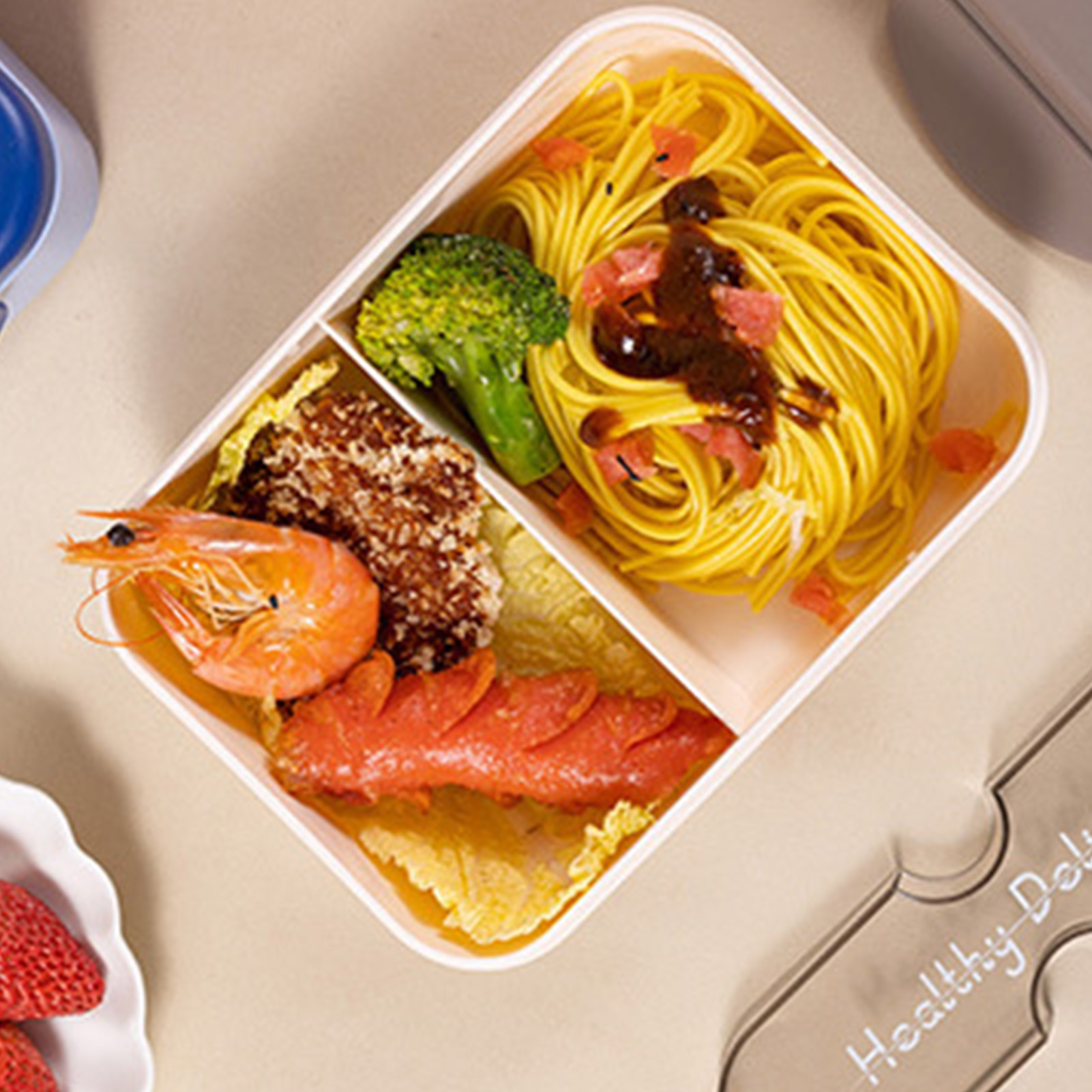 Student Lunch Box With Fork Pl - Bento Box 评论和价格