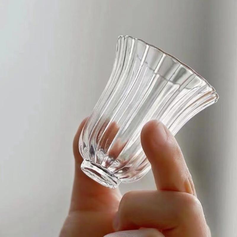 50ml Mini Floral Petal Glass T - Japanese Tea 评论和价格